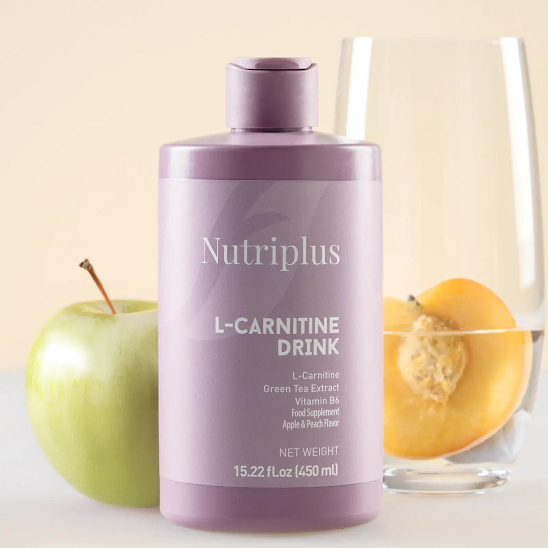 Nutriplus L-Carnitine Apple & Peach