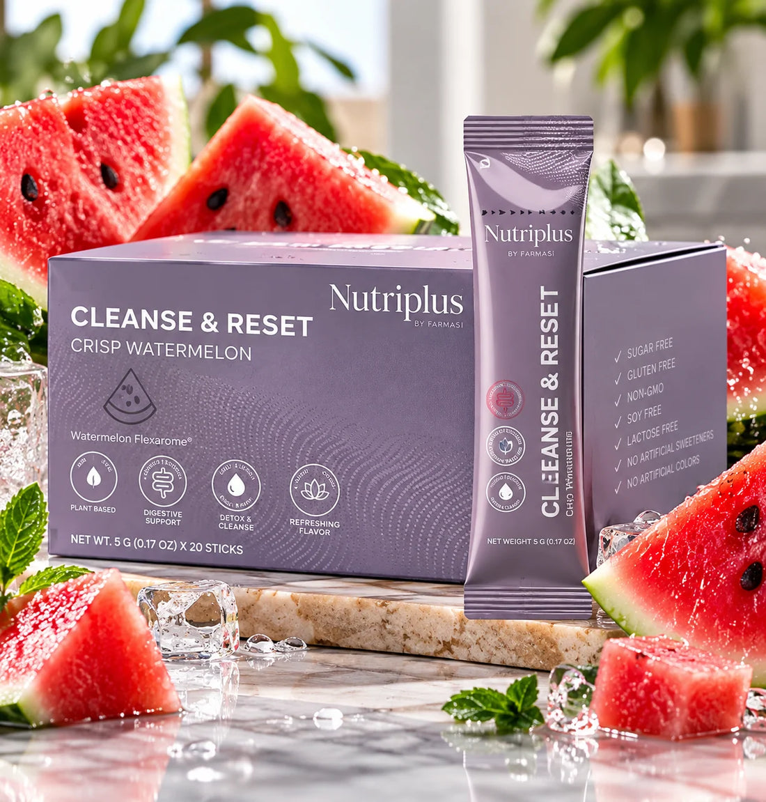 Nutriplus Cleanse & Reset — Crisp Watermelon